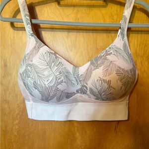 Rhonda Shear 1-Pink and Gray and 1-Beige Comfort Bralette NWOT